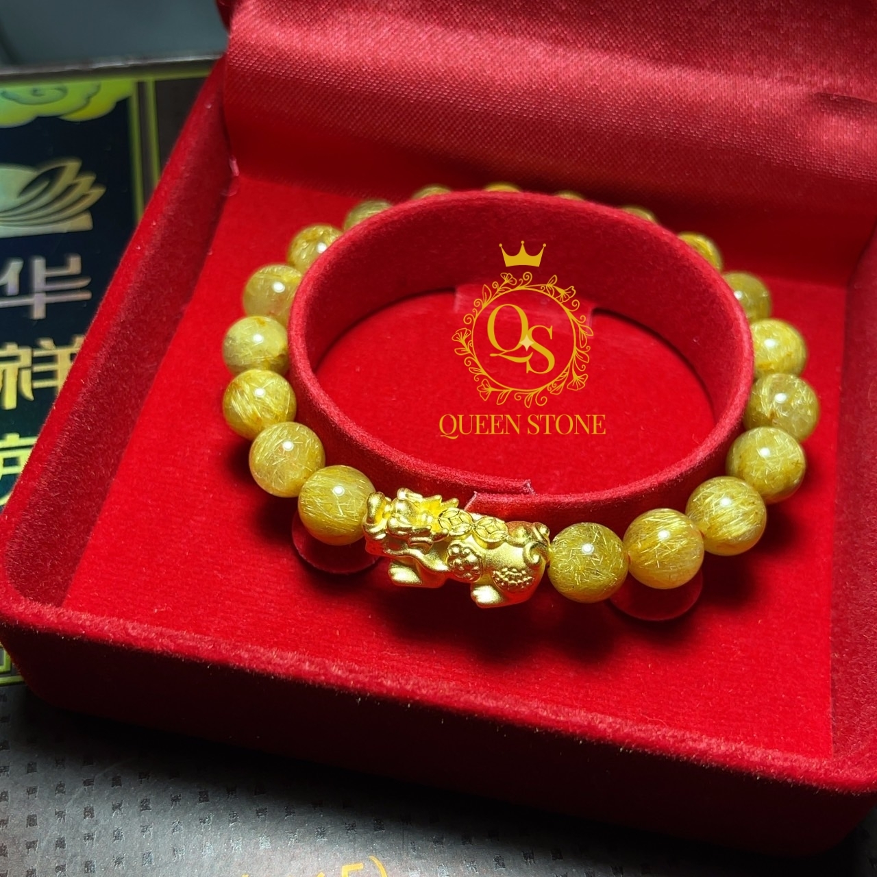 🌟โครตเฮง🌟 ปี่เซียะ ทองแท้ 99.99% ปลุกเสกแล้ว อานุภาพแรง ดูดเงินล้าน (Super Premium)