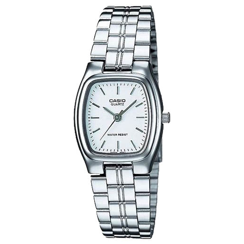 CASIO Standard รุ่น LTP-1169D-7ADF สีเงิน หน้าปัดขาว สายสแตนเลส สินค้าใหม่ ของแท้ รับประกันศูนย์ CMG