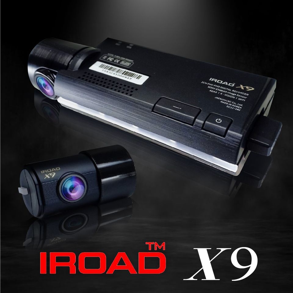 กล้องติดรถยนต์ IROAD X9