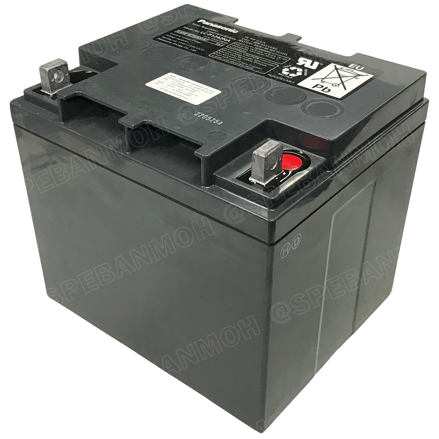 LC-P1242NA Panasonic Battery 12V 42A แบตเตอรี่แห้ง สำรองไฟ 12V 42.0Ah Panasonic แบตเตอรี่พานาโซนิค แบตเตอรี่ Panasonic แบตแห้ง Panasonic แบต UPS ไฟฉุกเฉิน ระบบเตือนภัย แบตเครื่องสำรองไฟ แบตไฟฉุกเฉิน แบตUPS แบตเตอรี่แห้ง Panasonic Vaive Regulated Lead Acid