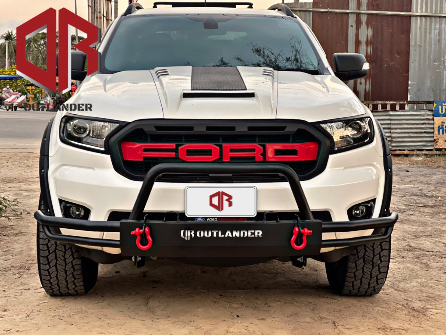 กันชนหน้า ร็อกกี้ Outlander