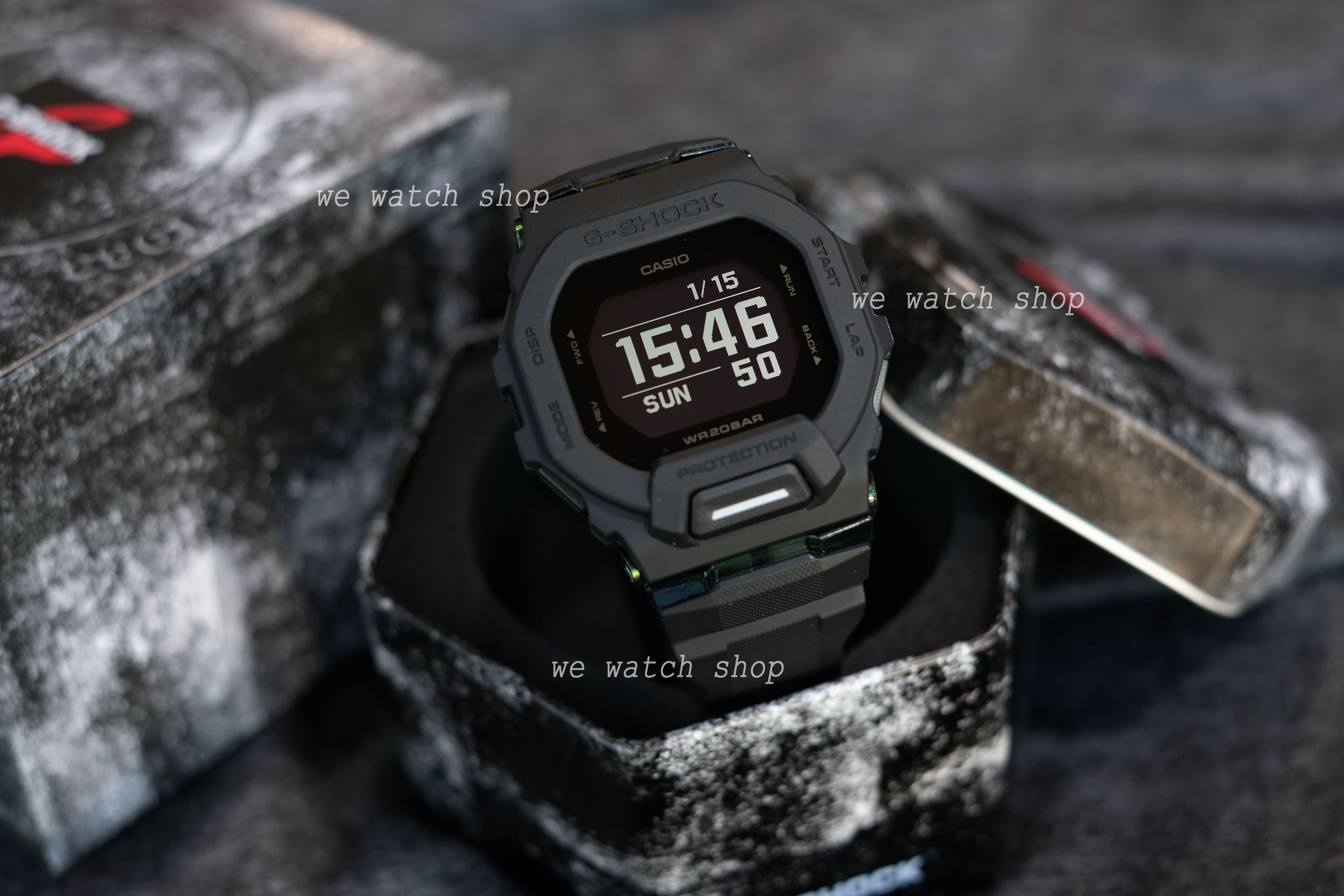 CASIO G-SHOCK รุ่น GBD-200UU-1DR สีดำ สินค้าของเเท้ รับประกันศูนย์ CMG