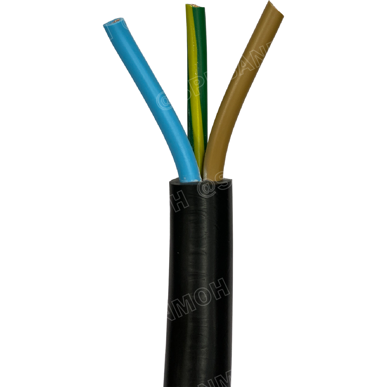 [ 1 เมตร ] VCT-G 2X6.0/6.0 สายคอนโทรลและสายอ่อน 3Gx6.0 mm2 Flexible annealed copper 2 คอร์ + กราวด์ x 6.0 sq.mm VCT 2C+GRD VCT 3คอร์ VCT 3C X 6.0 สายVCT สายไฟเมน สายไฟบ้าน สายปลั๊ก VCT AC Power Cable สายพาวเวอร์ สายดำ VCT Cable สายไฟ วีซีที กราวด์ สายอ่อน