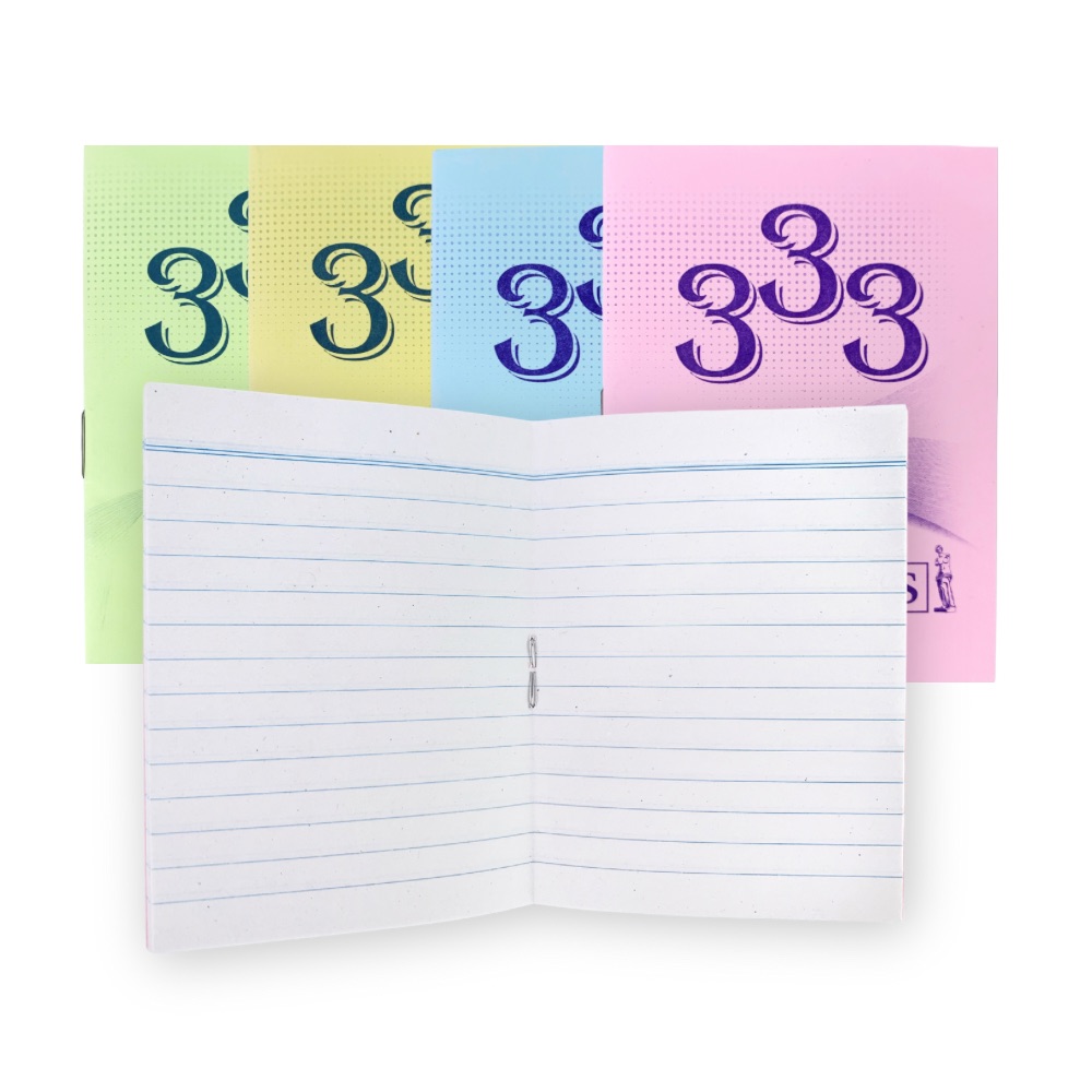 สมุดโน๊ตปกอ่อน สมุดบักทึก เล่มเล็ก No.333 Venus มีเส้นบรรทัด ขนาด 7.5 x 10.3 ซม. เม้งฮั้ว