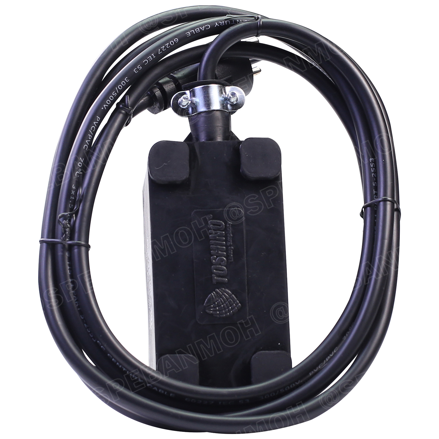 TRS315T-20M สายไฟ ยาว 20 เมตร ปลั๊กยาง Toshino TRS 315T 20M ยาว 20เมตร ปลั๊กพ่วง Toshino ปลั๊กไฟ Toshino ปลั๊กไฟยาง TR-315T 3 x 1.5 sq.mm.บล็อกยาง ปลั๊กไฟสนาม ยางพารา ทนต่อแรงกระแทก ทนแรงกระแทก ปลั๊กไฟ ภายนอก บล็อกต่อสายไฟทำจาก ยางพารา พร้อมเต้ารับ เต้าเส