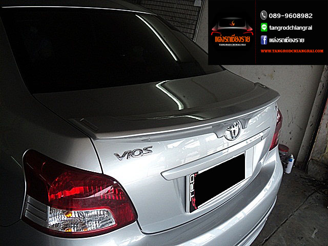 สปอยเลอร์ Ductail TRD สำหรับ Vios 2007-2012
