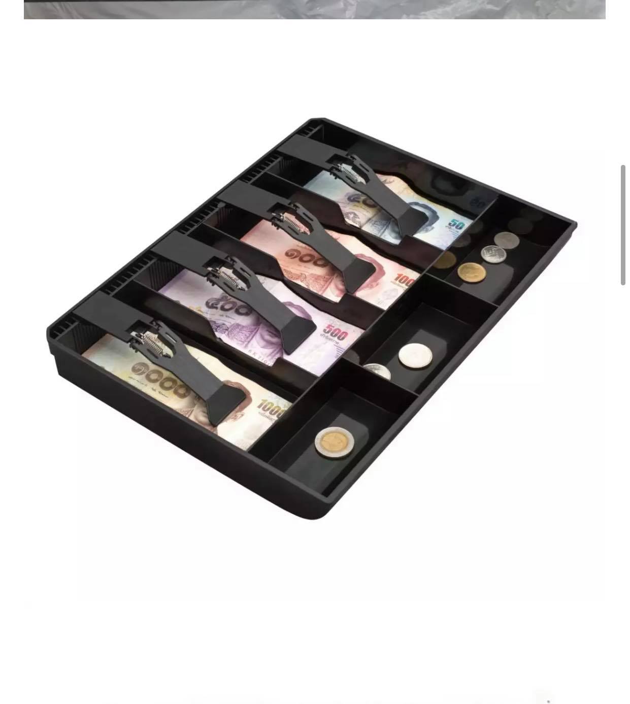 ถาดใส่ ธนบัตร เหรียญ 4 ช่อง