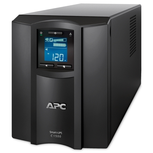 APC Smart-UPS C 1500VA/900W LCD 230V, Interface Port USB, Tower, with Smart Connect (APC-SMC1500IC) ประกัน 3 ปี