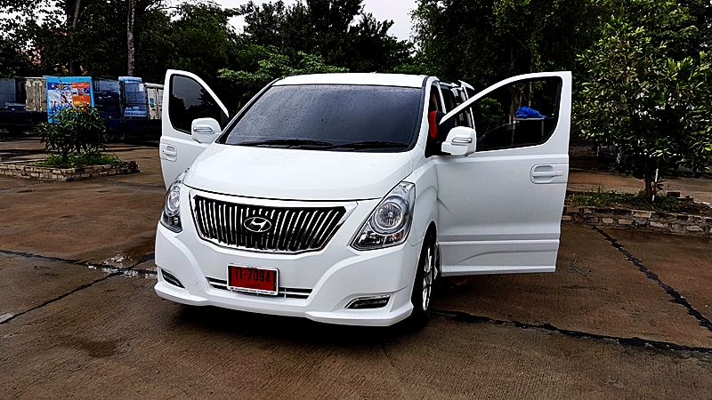HYUNDAI H-1 STAREX [ ดิจิตอลทีวี Asuka + จานดาวเทียม TRUE HD2 ] { ก 7094 }