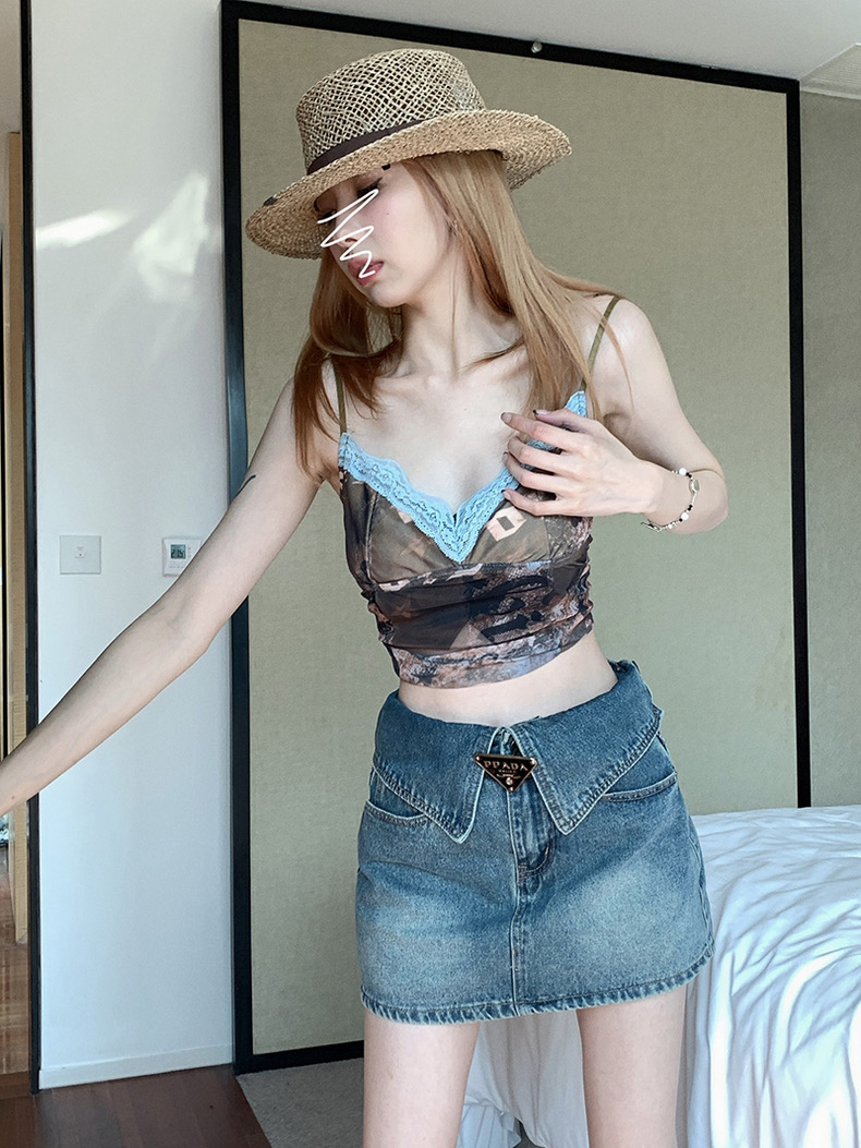 DM Denim skirt กระโปรงยีนส์สั้น แบบใหม่