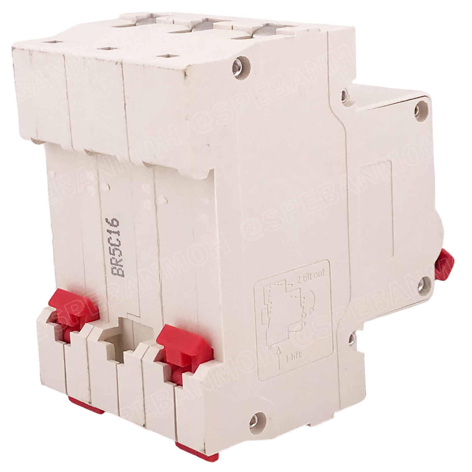 DZ47-63-3P 16A เบรกเกอร์เมน ยึดรางปีกนก 3P 16A AC Circuit Breaker เบรกเกอร์ตัดไฟเกิน 3โพล 16แอมป์ คัดเอาท์ ป้องกันกระแสเกิน Overload ป้องกันการลัดวงจร Short circuit เบรกเกอร์ตัดไฟ เบรกเกอร์ลูกย่อย Ac Circuit Breaker ไฟบ้าน 230V/400V AC มินิเซอกิตเบรก