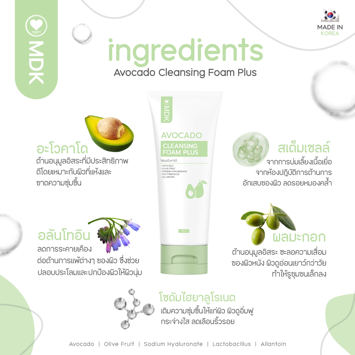 โฟมอโวคาโด้ พลัส (New)