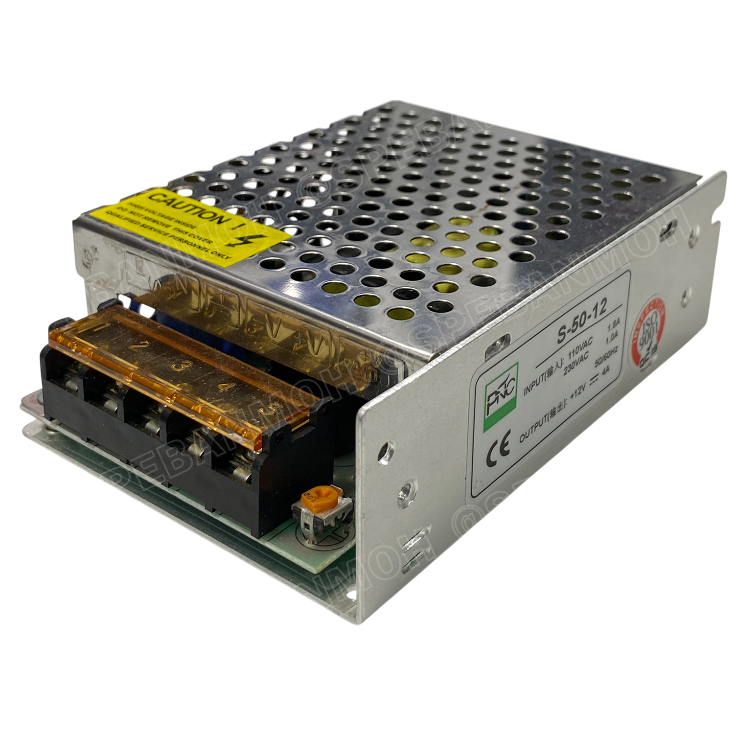 [ 1 ชิ้น ] S-50-12 Switching Power Supply สวิทช์ชิ่ง พาวเวอร์ซัพพลาย 50W 12V 4A Switching Power Supply 12VDC 50วัตต์ แหล่งจ่ายไฟ แบบสวิตชิ่ง 12 โวลต์ ซัพพลายจ่ายไฟ Output 12VDC เพาเวอร์ซัพพลาย โวลต์ ดีซี ตัวแปลงไฟ หม้อแปลง ไฟเข้า 110V / 220V AC to 12V DC