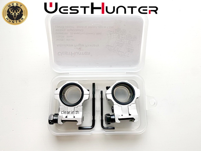 ขากล้องคุณภาพสูง ปรับสูง ต่ำใด้ ADJUSTABLE Profile Scope Mounts 20mm Picatinny Rail 25.4mm/30mm Universal Scope Rings Accessories