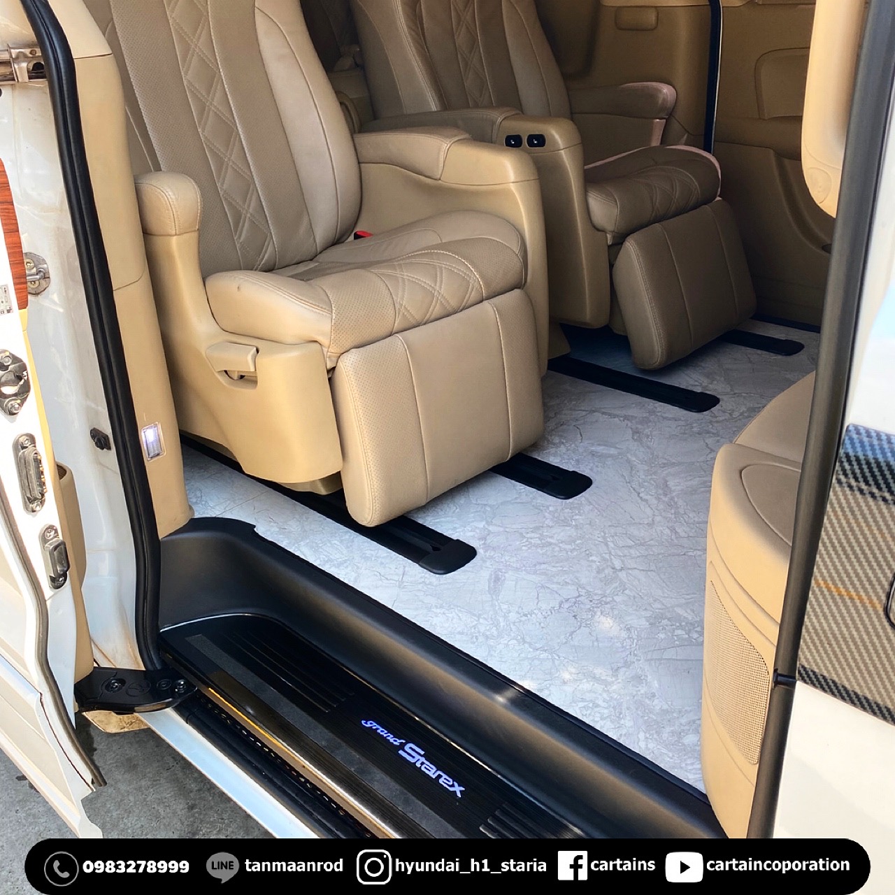 ปูพื้น รถ ฮุนได hyundai h1 starex และ staria