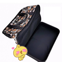 กระเป๋ากอล์ฟ กระเป๋าเดินทาง หิ้วได้ เปิดก้นได้ 14 นิ้ว Romar polo