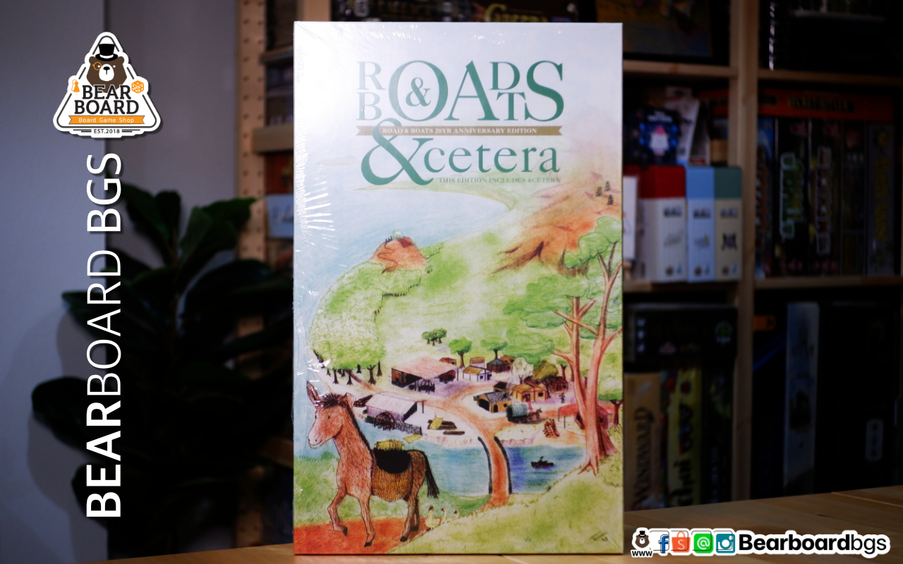Roads & Boats: 20th Anniversary Edition บอร์ดเกม ของแท้