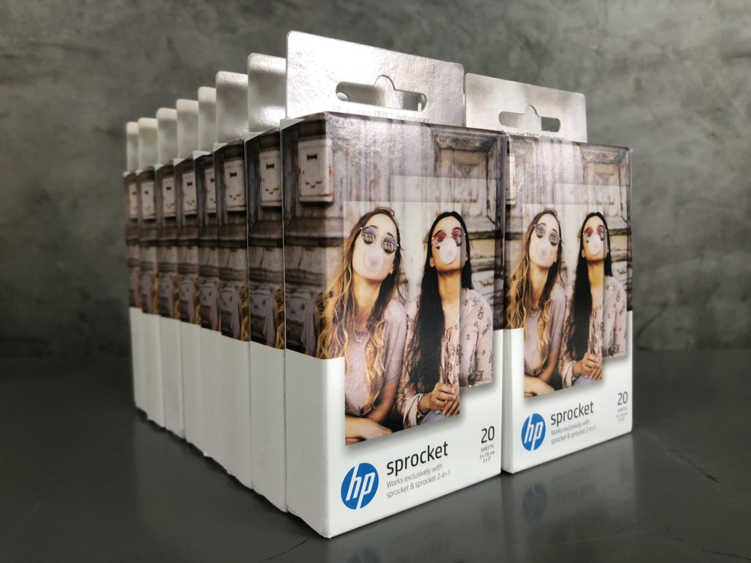 HP ZINK 2X3" 20SHEET PHOTO PAPER (1PF35A) แท้ศูนย์ไทย