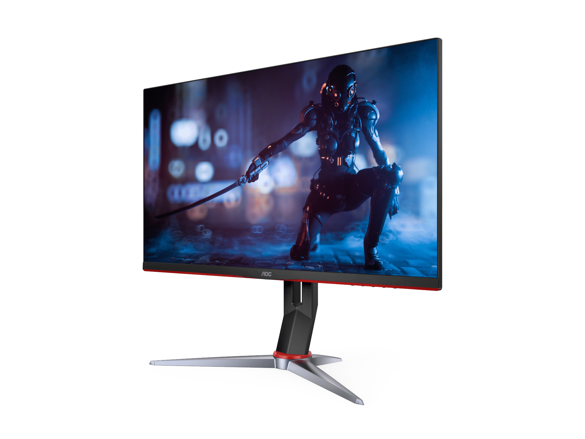 AOC 24G2 23.8" FreeSync Premium Gaming Monitor ประกันศูนย์ 3 ปี