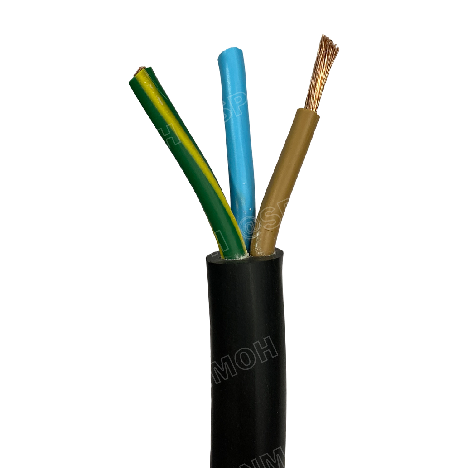 [ 100 เมตร ] VCT-G 2X4.0/4.0 สายคอนโทรลและสายอ่อน 3Gx4.0 mm2 Flexible annealed copper 2 คอร์ + กราวด์ x 4.0 sq.mm VCT 2C+GRD VCT 3คอร์ VCT 3C X 4.0 สายVCT สายไฟเมน สายไฟบ้าน สายปลั๊ก VCT AC Power Cable สายพาวเวอร์ สายดำ VCT Cable สายไฟ วีซีที กราวด์ สายอ่