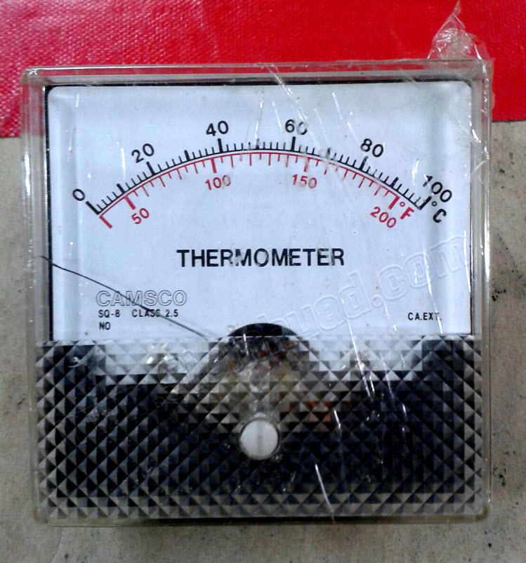 THERMOMETER Panel Meter (CAMSCO) รุ่น SQ-8 100°C, 200°F