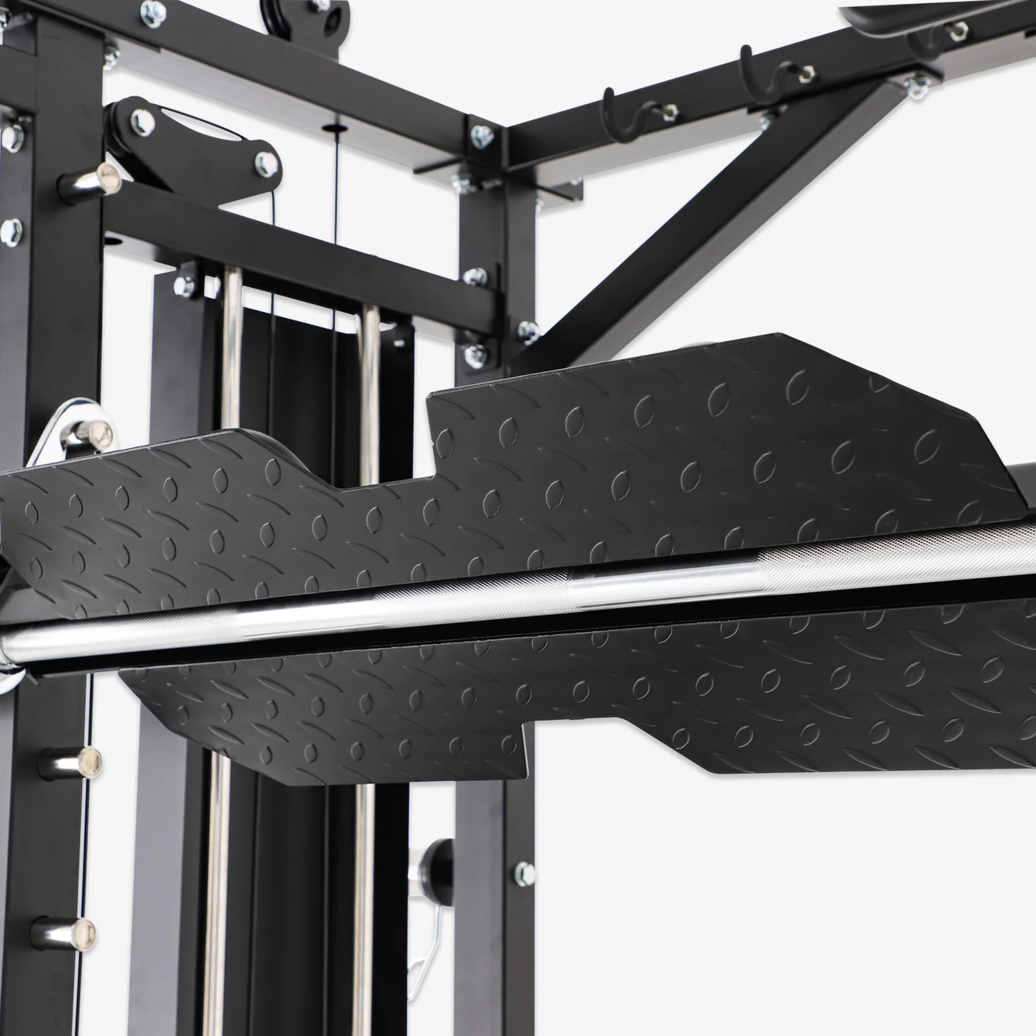 สมิทแมชชีน Altaz 3087B (Iron G20) Smith Machine Altaz 3087B (G20) ม้านั่ง202+แผ่น50kg