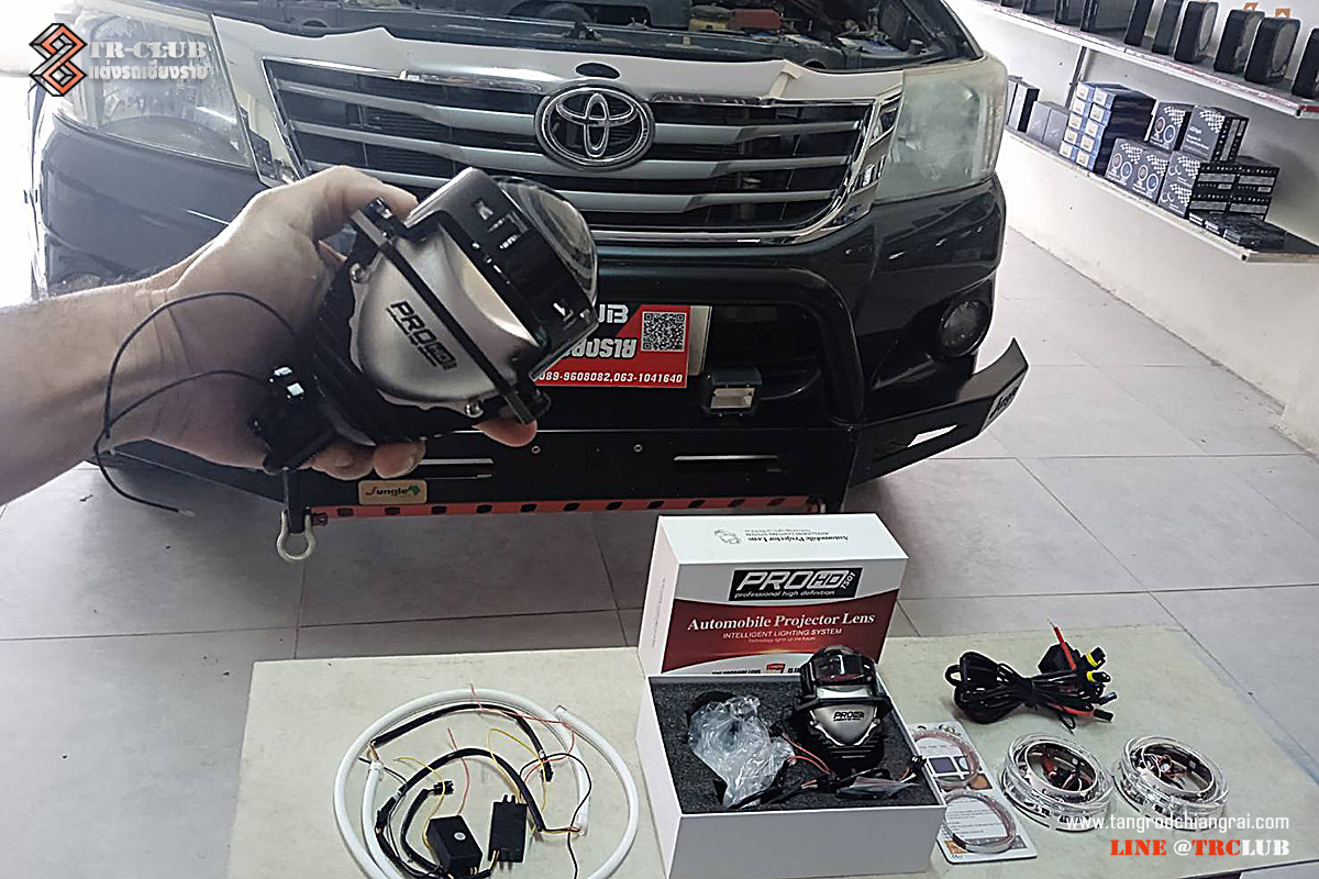 ไฟหน้าโปรเจคเตอร์ LED TS01 ( BI BEAM LED )