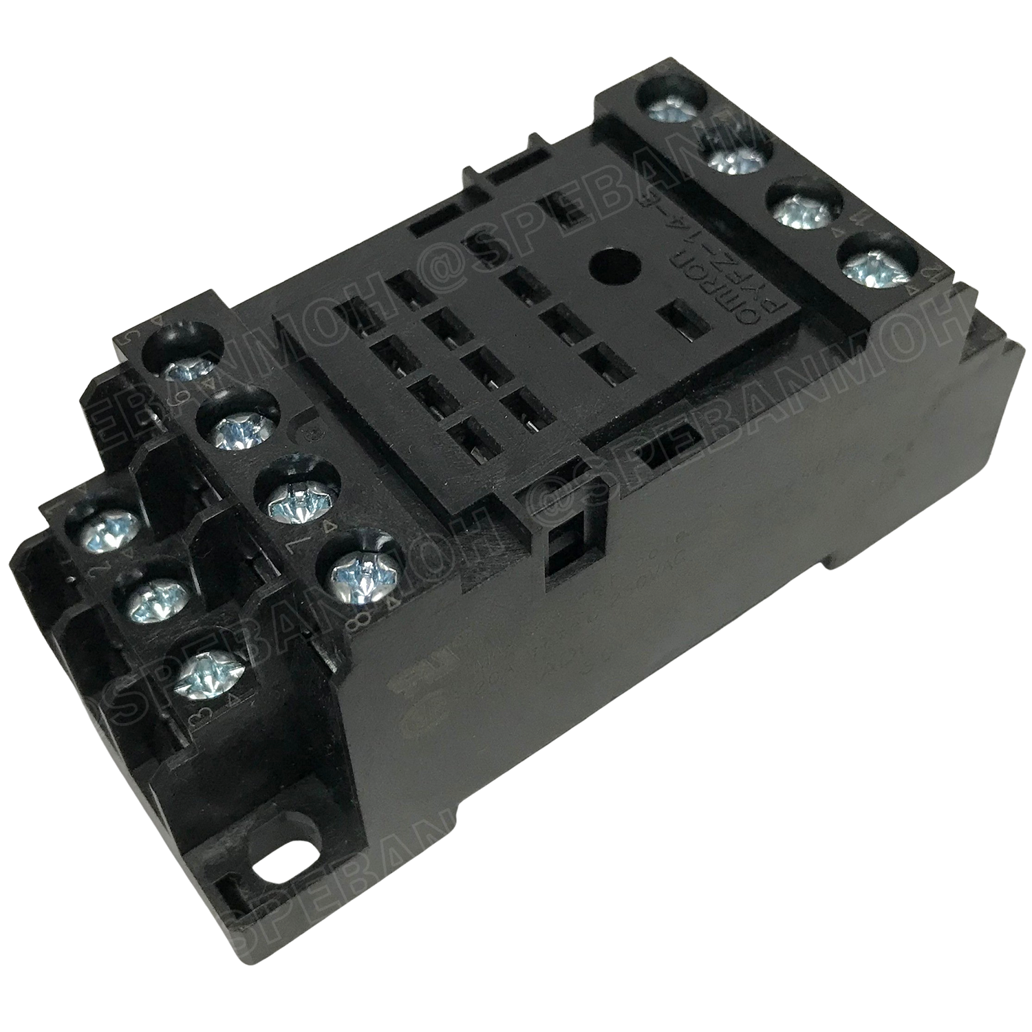 OMR-PYFZ-14-E ฐานรีเล์ย์ Omron for MY4 Socket Relay Omron MY4 6A 250VAC Omron Relay Socket ฐานรีเล์ย์ MY4 MY4 Relay Socket PYFZ-14-E รางรีเลย์ ฐาน Relay ติดตั้ง ยึดรางปีกนก ซ็อคเก็ตรีเลย์ ฐาน รีเลย์ ฐานรีเลย์ 14ขา ยึดบาร์ปีกนก แทนรุ่น PYF14A-E