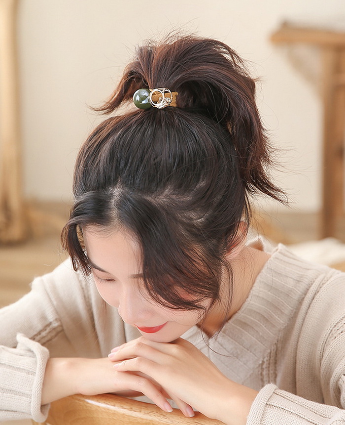 RUB-003 ยางรัดผมแฟชั่นสไตล์เกาหลี (มี 4 สีให้เลือก)