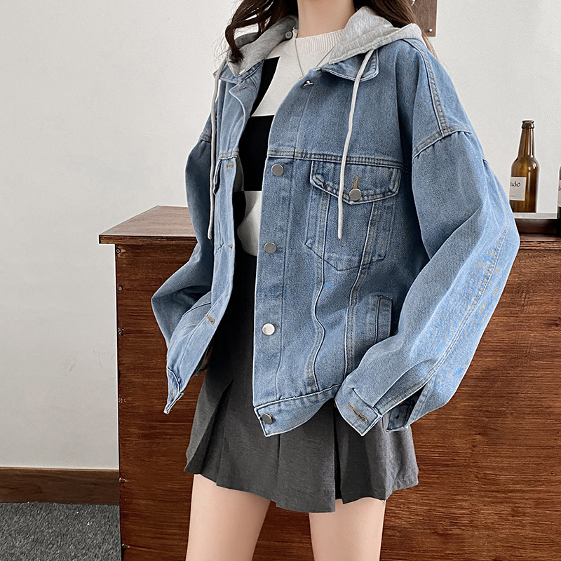 Hoodie Denims jacket
