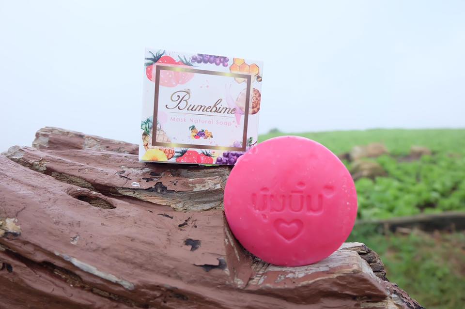 Bumebime Mask Natural Soap 100 g. สบู่บุ๋มบิ๋ม