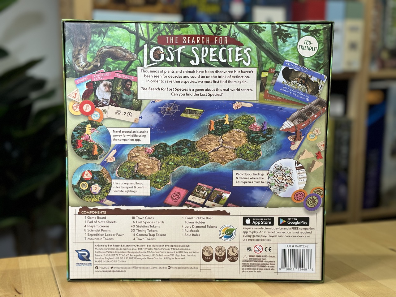 The Search for Lost Species บอร์ดเกม ของแท้