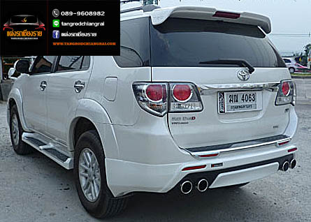 สปอยเลอร์ TRD Sportivo V4 FORTUNER ปี 2012-2014
