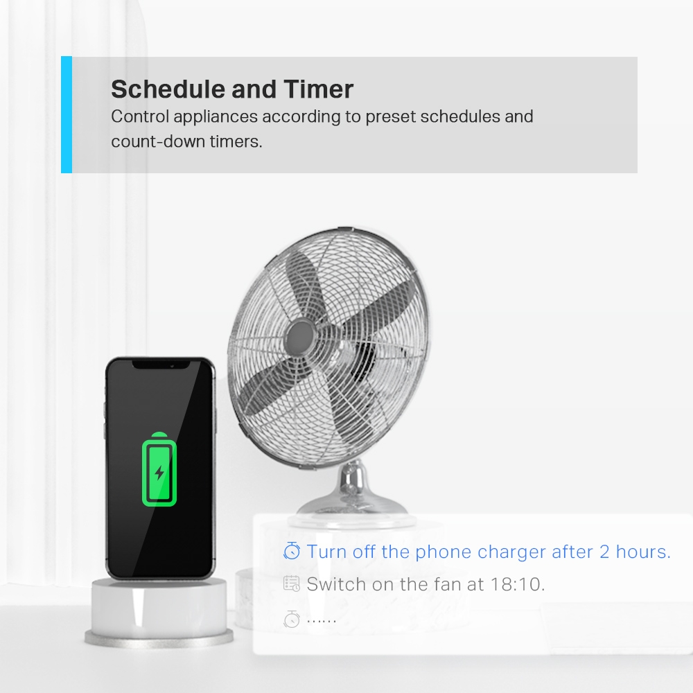 TP LINK Tapo P105 Mini Smart Wi-Fi Plug (สั่งการด้วยเสียงได้) รับประกันศูนย์ไทย 1 ปี