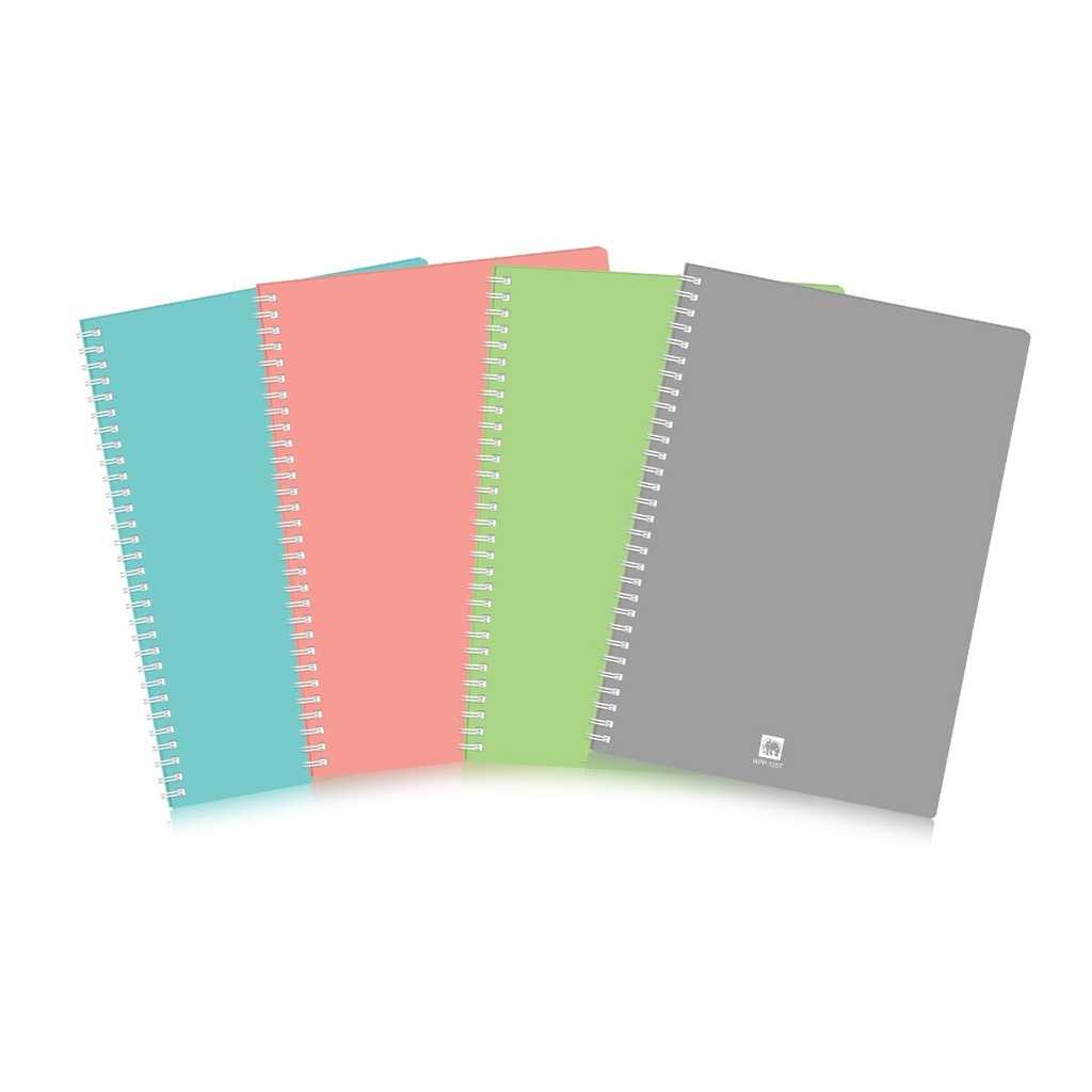 สมุดโน๊ต สมุดริมลวด สมุดบันทึก รุ่น 70G40S WPP-124T / WPP-125T ขนาด A5 Elephent ตราช้าง