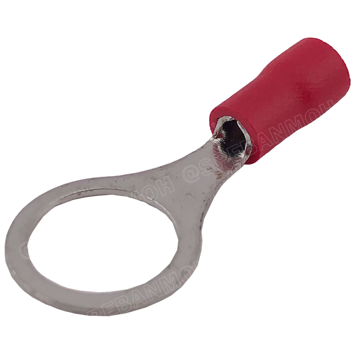 [ 100 ตัว/ถุง ] RV1.25-10 สำหรับสาย 0.5-1.5 sq.mm 22-16AWG หางปลากลม หางปลาหุ้มฉนวน เทอร์มินอล หางปลาย้ำสายไฟ หางปลา หางปลากลมหุ้ม หางปลาแฉก Terminal Crimping หางปลา กลมหุ้ม หางปลาต่อสาย ขั้วต่อสายไฟ หางปลาวง หางปลา RV Spade Terminal หางปลากลมหุ้มฉนวน