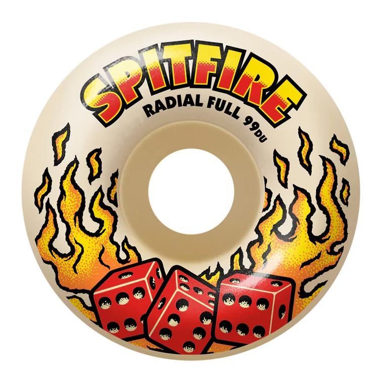 Spitfire Wheels Radial Full Formula Four 99a Hot Hand 56mm