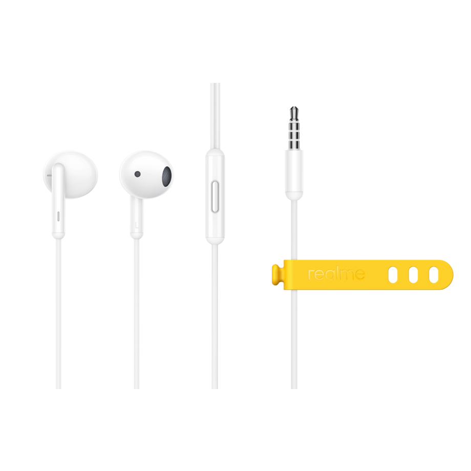 หูฟัง Realme RMA2001 Buds Classic (White) " รับประกัน 6 เดือน "