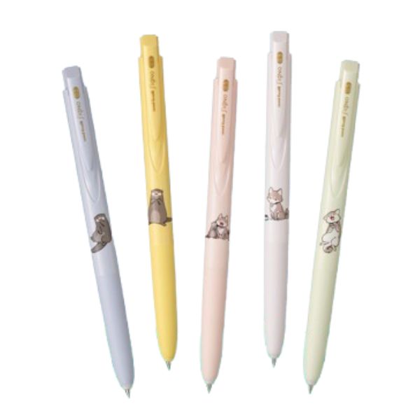 ปากกา ยูนิ Uni-ball Signo RT1 ลาย Mugi & Piyoko Limited Series UMN-185NCMP หัวปากกา 0.38 / 0.5 มม.หมึกสีน้ำเงิน