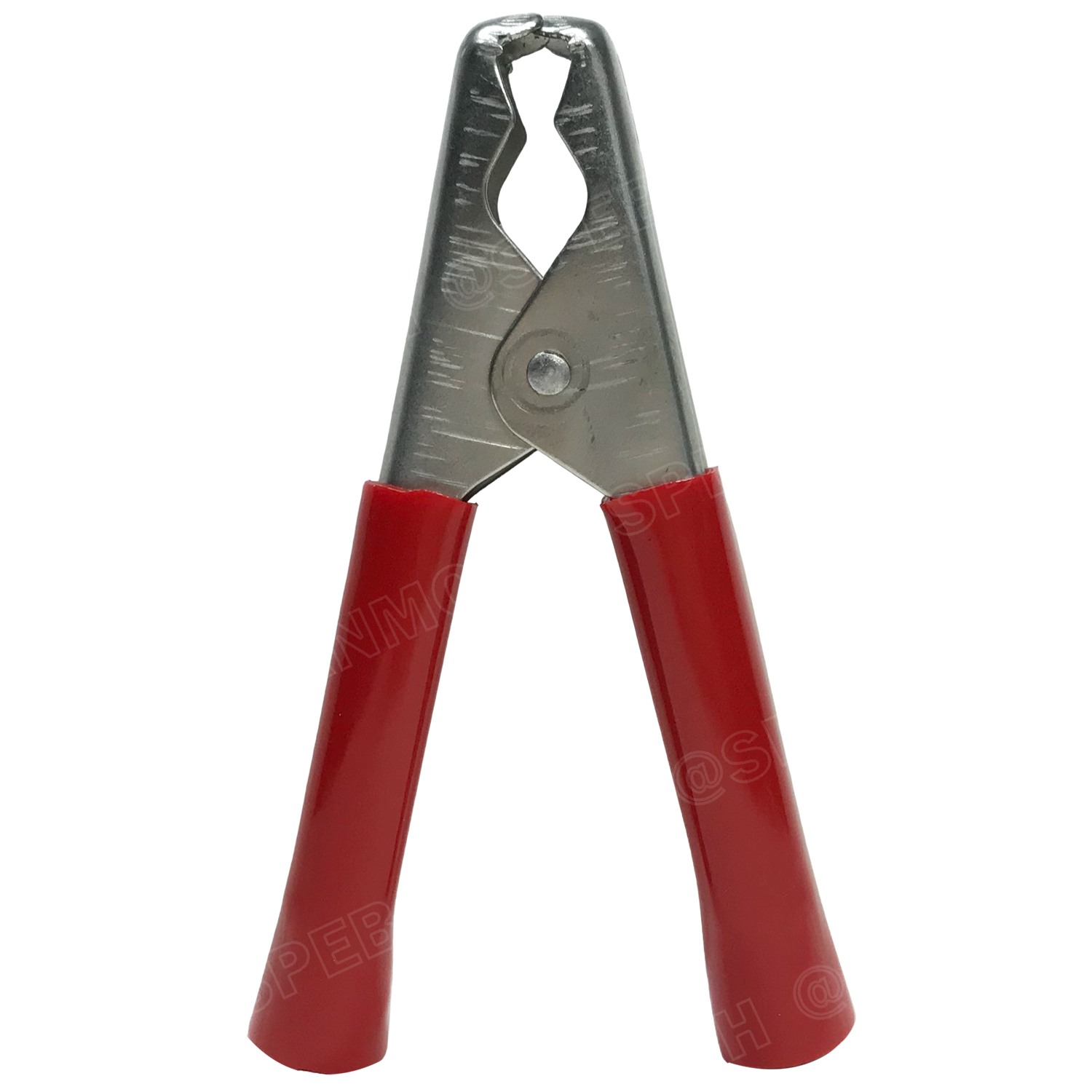 [ 3 คู่ ] AL-007 ปากคีบเหล็ก ชุบสารกันสนิม NASA ดำ-แดง ยาว 105mm อ้าได้ 15mm ปากคีบแบตเตอรี่ ดำแดง คีมคีบแบต ขนาดเล็ก 4นิ้ว Alligator Clip เข้าสายแบบบีบ ปากคีบจระเข้ ปากคีบแบตเตอรี่ ปากคีบขั้วแบต ปากคีบดำแดง คีมหนีบขั้วแบต