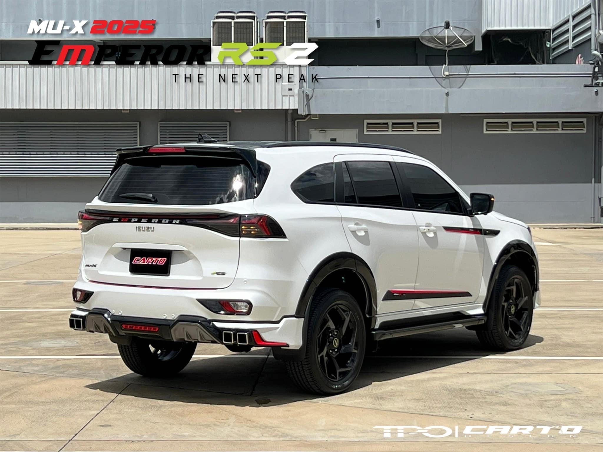 ชุดแต่งสเกิร์ตรอบคัน EMPERROR RS II ( RS ) MU-X 2025