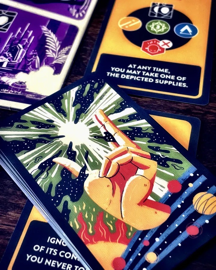 EGO: Extraterrestrial Greeting Organization + ID (Interstellar Disruptions) Expansion บอร์ดเกม ของแท้