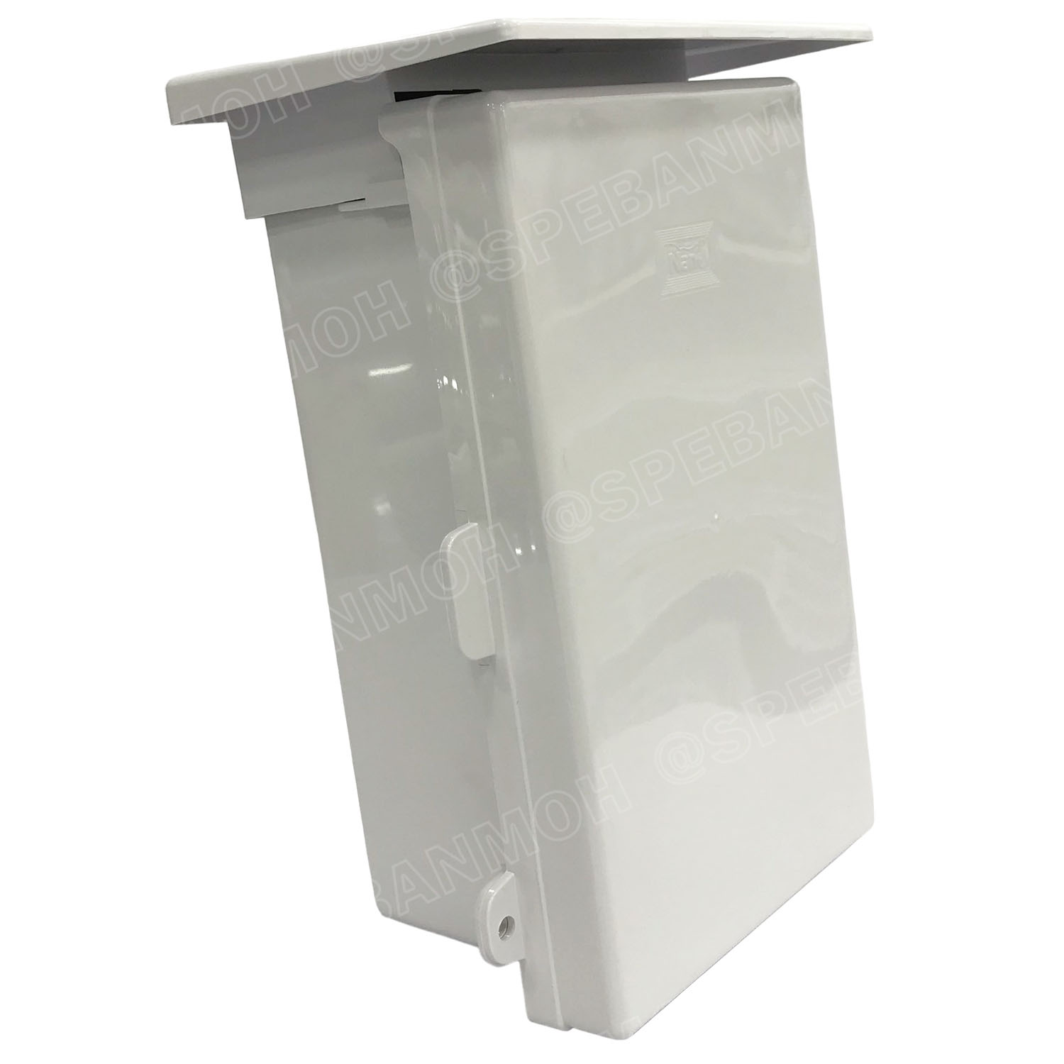 [ 1ชิ้น ] NANO-101W Nano ตู้กันฝนพลาสติก กันน้ำ ขนาด 209.5 x 318 x 151 mm ตู้คอนโทรลกันน้ำ Electrical control Box ตู้ไฟสวิทช์บอร์ด กันละออง ขนาด 8x12.5x6 นิ้ว ตู้กันน้ำพลาสติก Electric Enclosure Water Proof Box NANO-101W