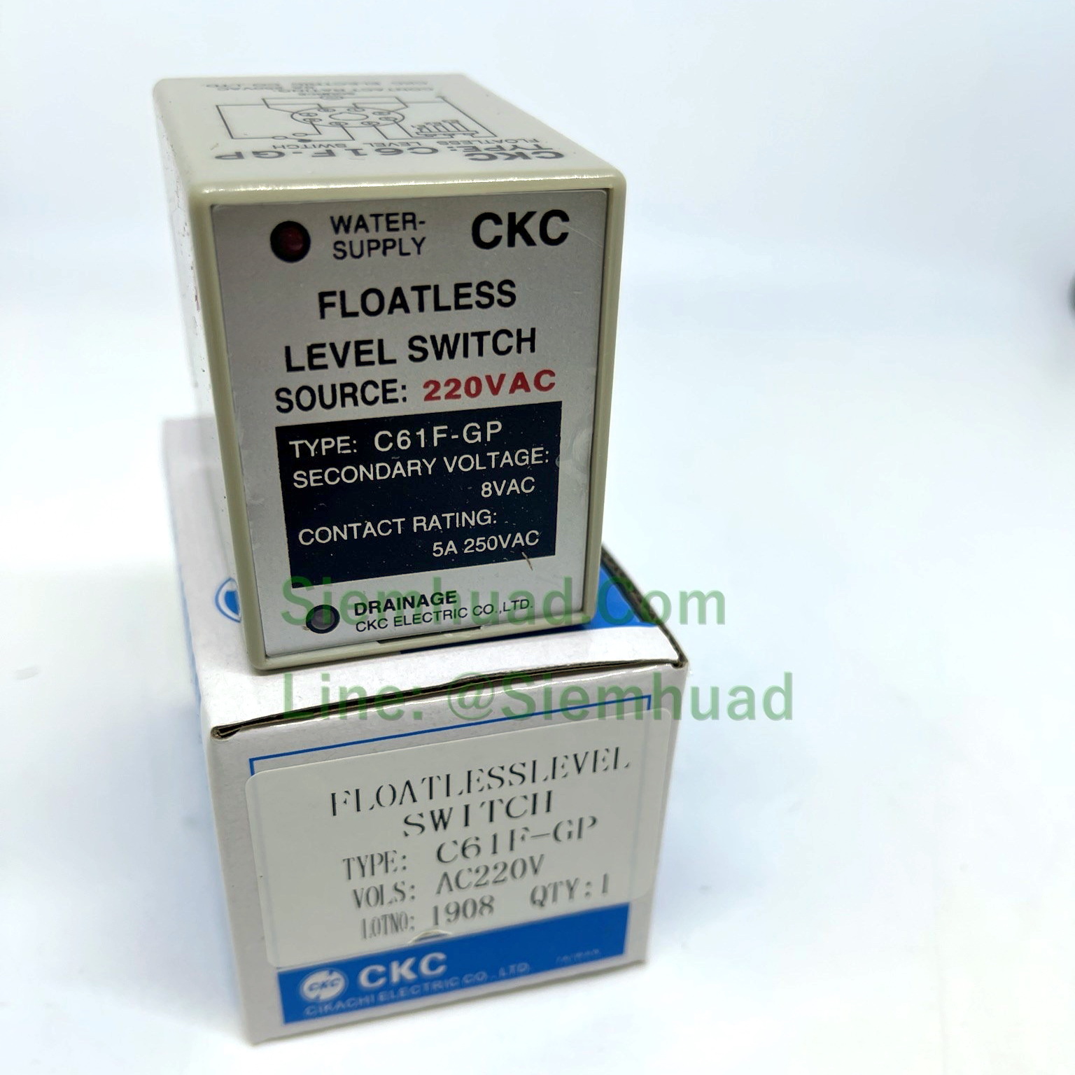 โฟลทเลส เลเวลสวิทช์ Floatless Level Switch, Floatless Relay (CIKACHI) C61F-GP, AFR-1