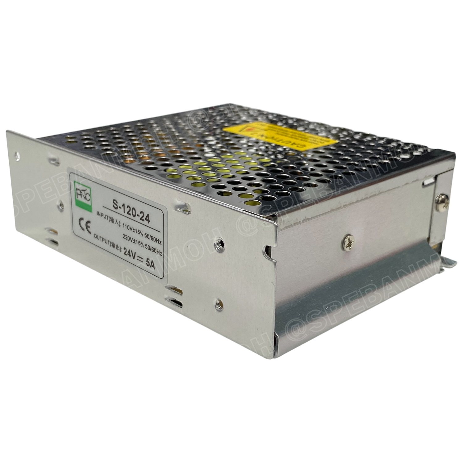 [ 1 ชิ้น ] S-120-24 Switching Power Supply สวิทช์ชิ่ง พาวเวอร์ซัพพลาย 24V 5A 120W Switching Power Supply 120วัตต์ แหล่งจ่ายไฟ แบบสวิตชิ่ง 24 โวลต์ ซัพพลายจ่ายไฟ Output 24VDC เพาเวอร์ซัพพลาย โวลต์ ดีซี ตัวแปลงไฟ หม้อแปลง ไฟเข้า 110V / 220V AC to 24V DC