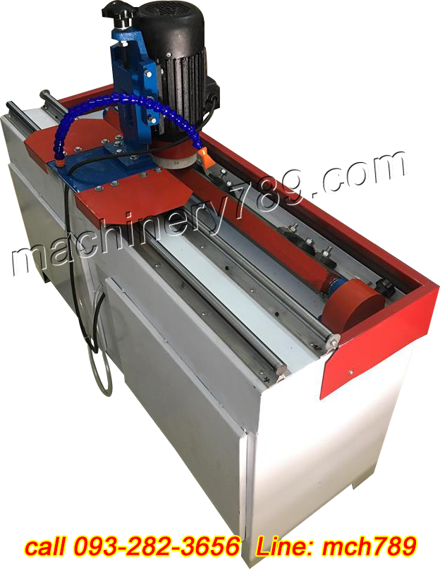 เครื่องลับมีดระบบมือผลัก รุ่น850 พร้อมมอเตอร์1.1KW/380V เครื่องลับคมใบมีด แท่นลับมีด เครื่องเจียรมีด รองรับใบมีดยาวสูงสุด850มม. ลับมีดสูงสุดได้ทีละ4ใบมีด Manual Blade Sharpener / Blade Sharpening Machine (Maximum Length 850MM x 4PCS)