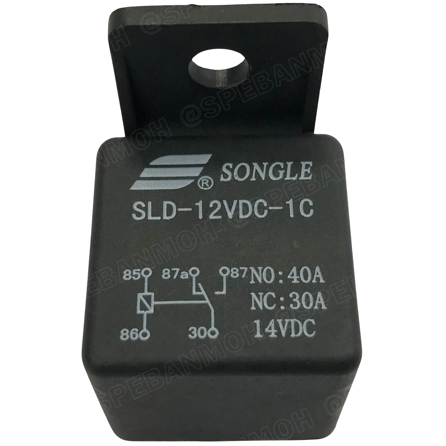 [ 1ชุด ] SLD-12VDC-1C + JSD รีเลย์ พร้อมฐาน 12VDC 5ขา NO 40A / NC 30A รีเลย์รถยนต์ 5P รีเลย์มอเตอร์ไซค์ 12V DC RELAY 5 PIN สวิทช์รถยนต์ อุปกรณ์รถยนต์ Automotive Relay รีเลย์มอเตอร์ไซต์ รีเลย์รถยนต์ 12โวลต์ ดีซี รีเลย์กระแสตรง สวิทช์ตัด ต่อ วงจร