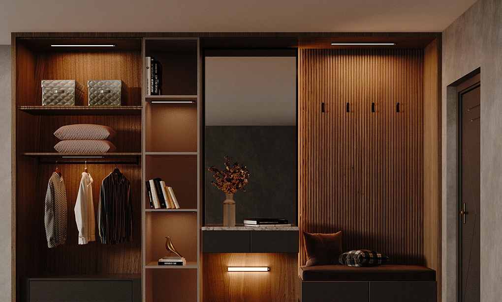 MI Yeelight Motion sensor Closet Light แผ่นไฟเซ็นเซอร์กลางคืน มาพร้อมกับการออกแบบที่ติดตั้งง่าย ด้วยแม่เหล็ก รับประกันสินค้า 1 ปี