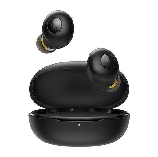 หูฟังบลูทูธ Realme RMA215 Buds Q (Black) " รับประกัน 1 ปี "
