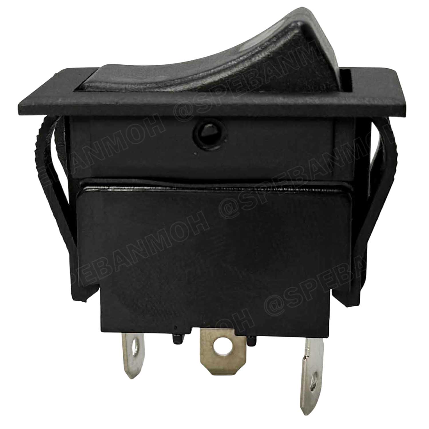 [ 1 ชิ้น ] KCD2-7-101N สวิทช์กระดก 3ขา ON-OFF ไฟจุด สีแดง 12VDC 20A 24VDC 10A DC Rocker Switch Automotive Switch สวิทช์รถยนต์ สวิทช์ไฟ 3ขา 3P SPST สวิทช์ ล็อคค้าง เปิดปิด สวิทช์ฺดีซี มีไฟ Point Lamp